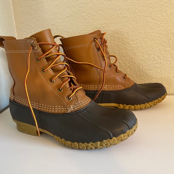 L.L. Bean Duck Boots Short - Picture 1 of 16